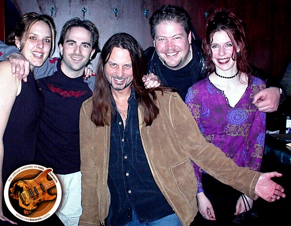 Reb with Billie Jo, Zander, Tim and Moe