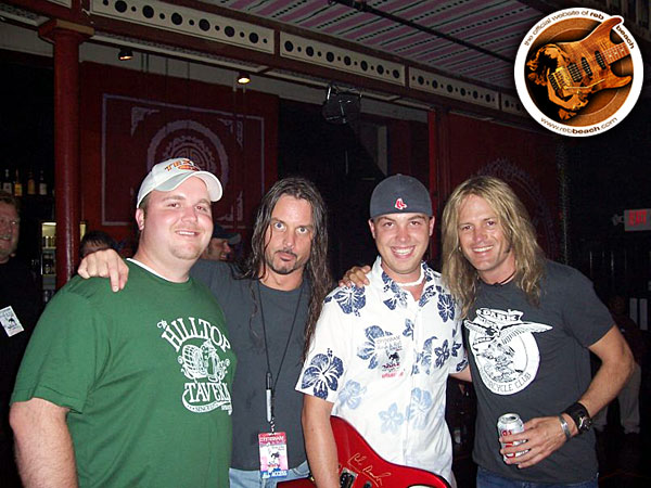 Reb and Doug with Patrick and Anthony