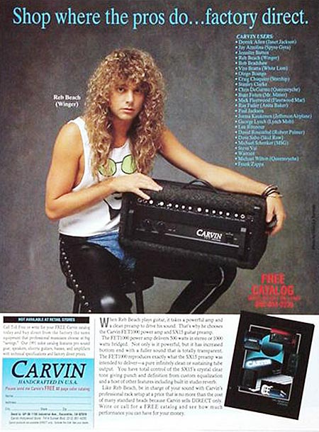 carvin advert